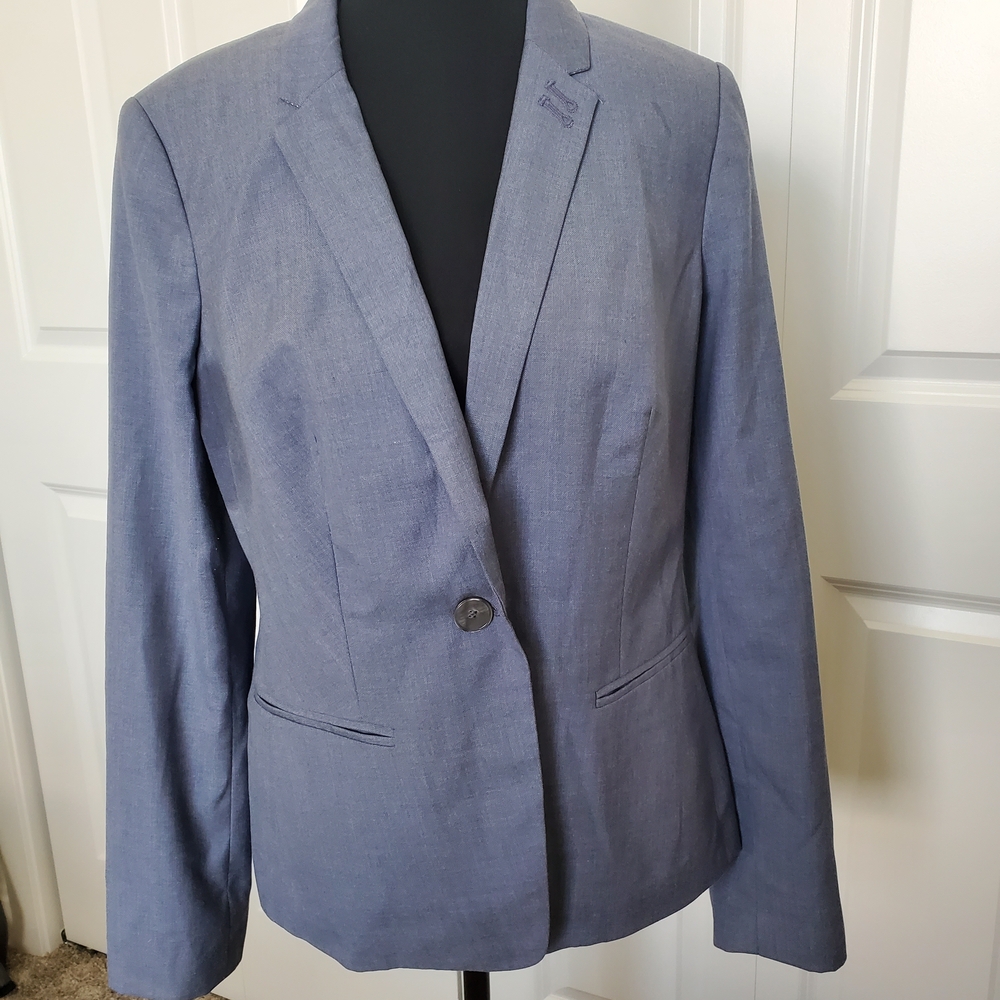 The Limited Polka Dot Blue Jacket